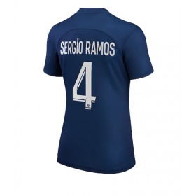 Damen Fußballbekleidung Paris Saint-Germain Sergio Ramos #4 Heimtrikot 2022-23 Kurzarm